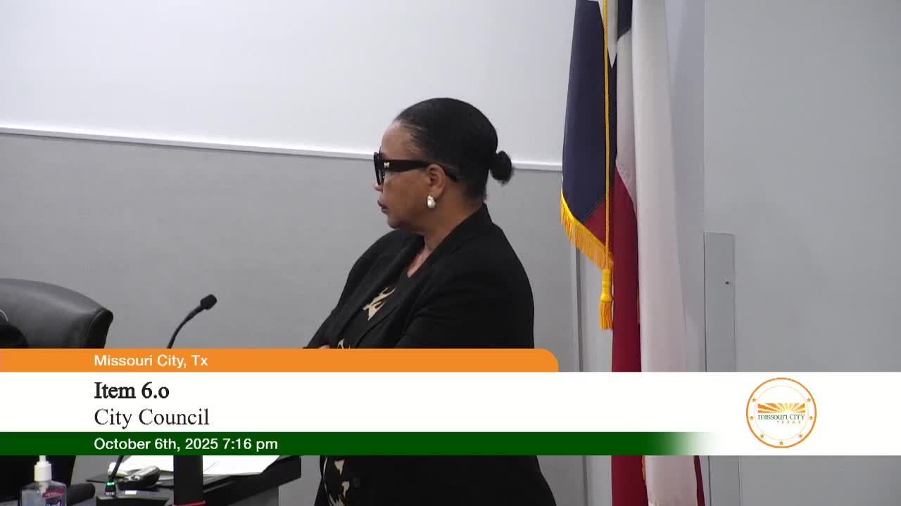 Missouri City Council Approves $384K Refund After Central Appraisal District Lawsuit