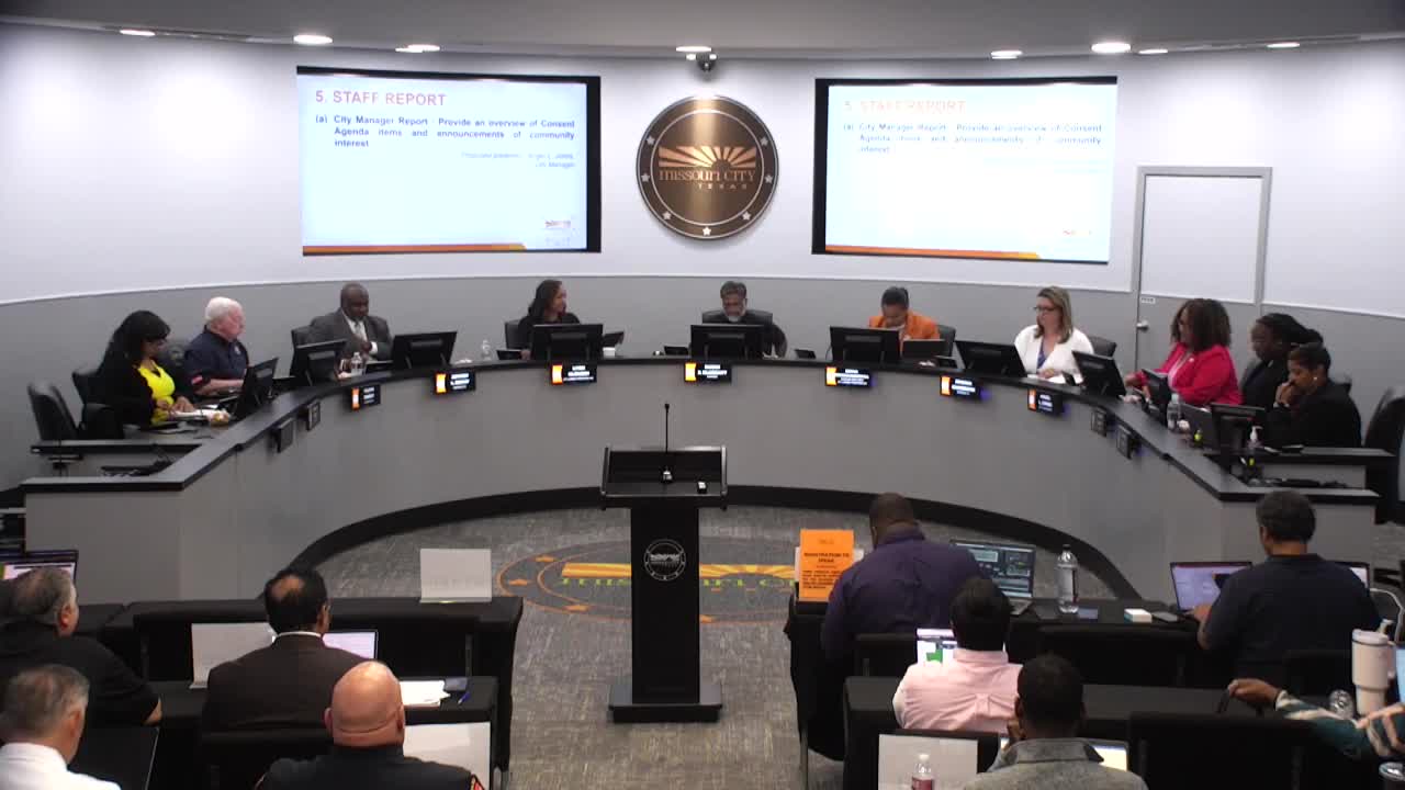 City Council Approves Service Plans and Economic Development Updates