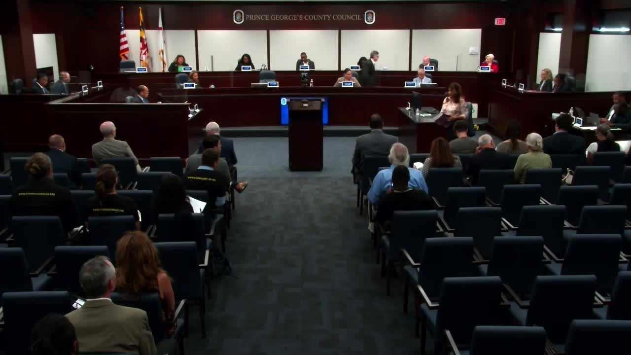 Prince George's council hears remand on McDonald’s drive‑through plan near Cesar Chavez Elementary