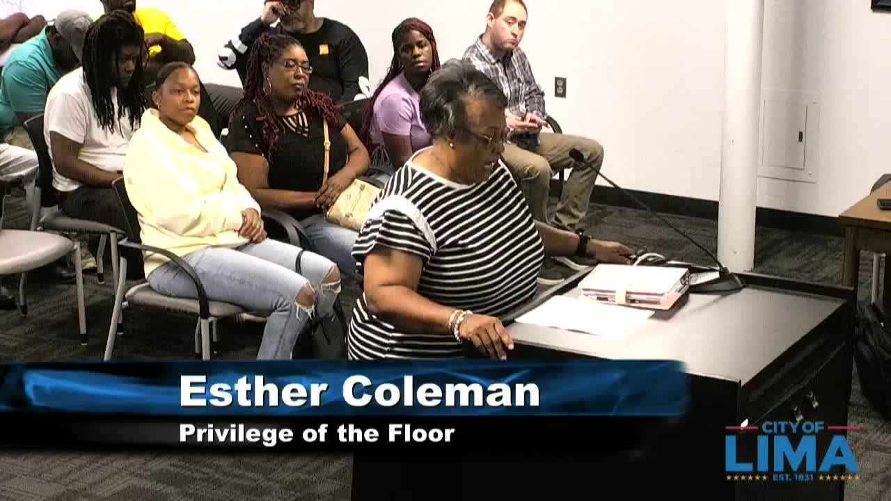 Residents Demand Action on Noise Violations and Police Conduct in Lima City Council Meeting