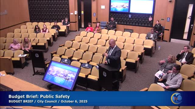 City highlights public safety budget drivers: Anchor expansion, possible SROs and emergency management work