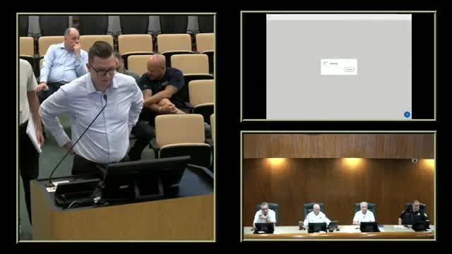 MDP for 7070 Scheeler Avenue raises safety and circulation concerns: gun‑range berm, pond location and prohibition on cul‑de‑sacs