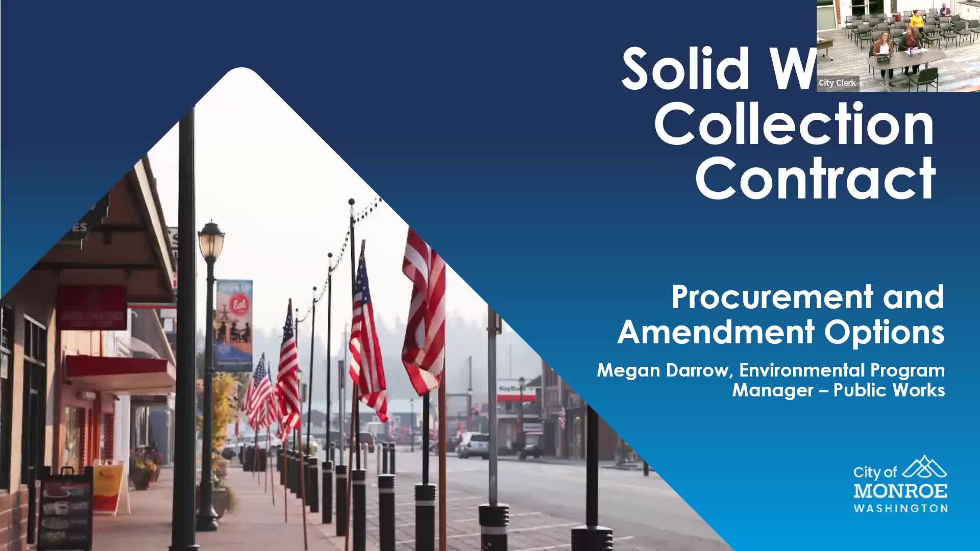 Council delays decision on solid‑waste contract; will revisit after monthlong review