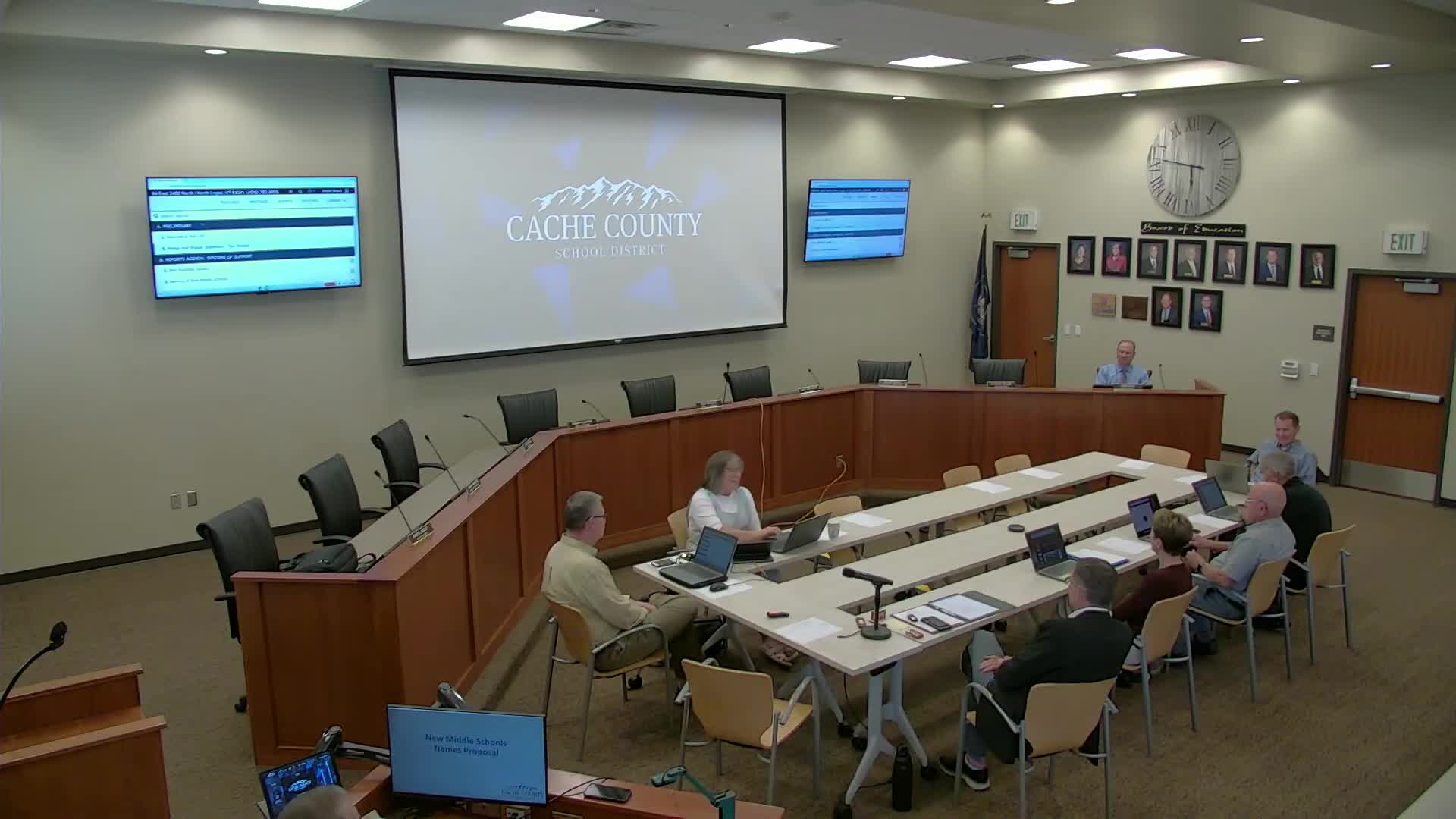 Board hears administration recommendation to name new schools Maple View and Juniper Ridge