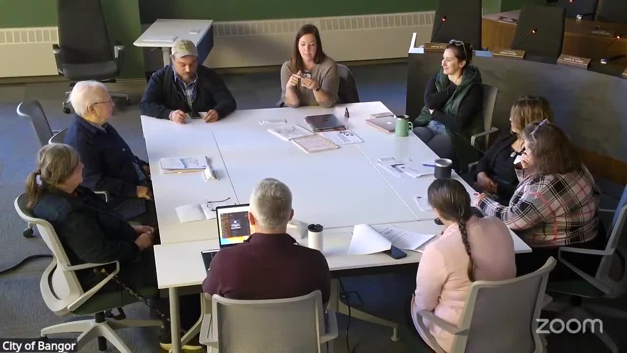 Bangor Commission Prepares Grant Application for Pickering Square Panel Project