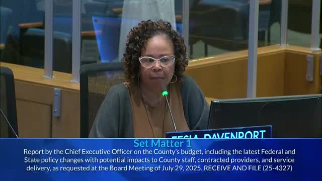 County officials warn federal shutdown could disrupt housing, food and health services