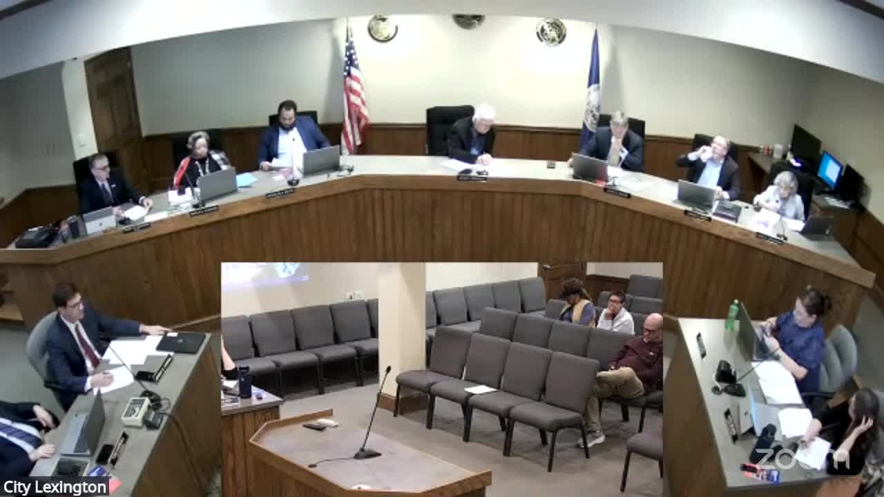 Planning commission asks council whether to limit downtown canopy signs to white lighting