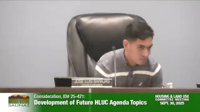 Salinas housing committee asks staff to develop presentations on rent navigation, permitting oversight and zoning