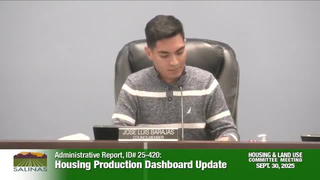 Salinas staff preview internal housing production dashboard; internal beta testing underway