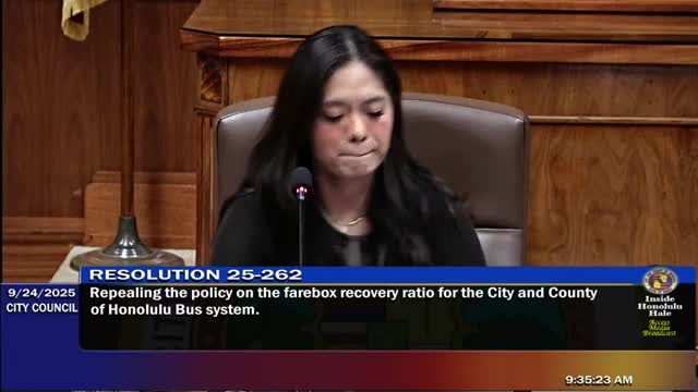 Committee moves repeal of city fare‑box recovery policy to budget committee