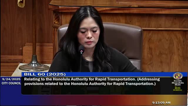 Council advances bill to let HART plan rail extensions past Ala Moana