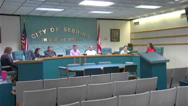 Sebring CRA budget proposes funded sheriff patrols for downtown; board to review final approval next month