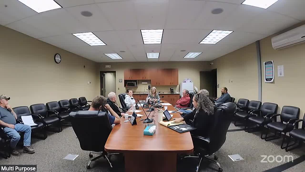 Griggs County Board Discusses Equipment Purchase and Road Maintenance Challenges