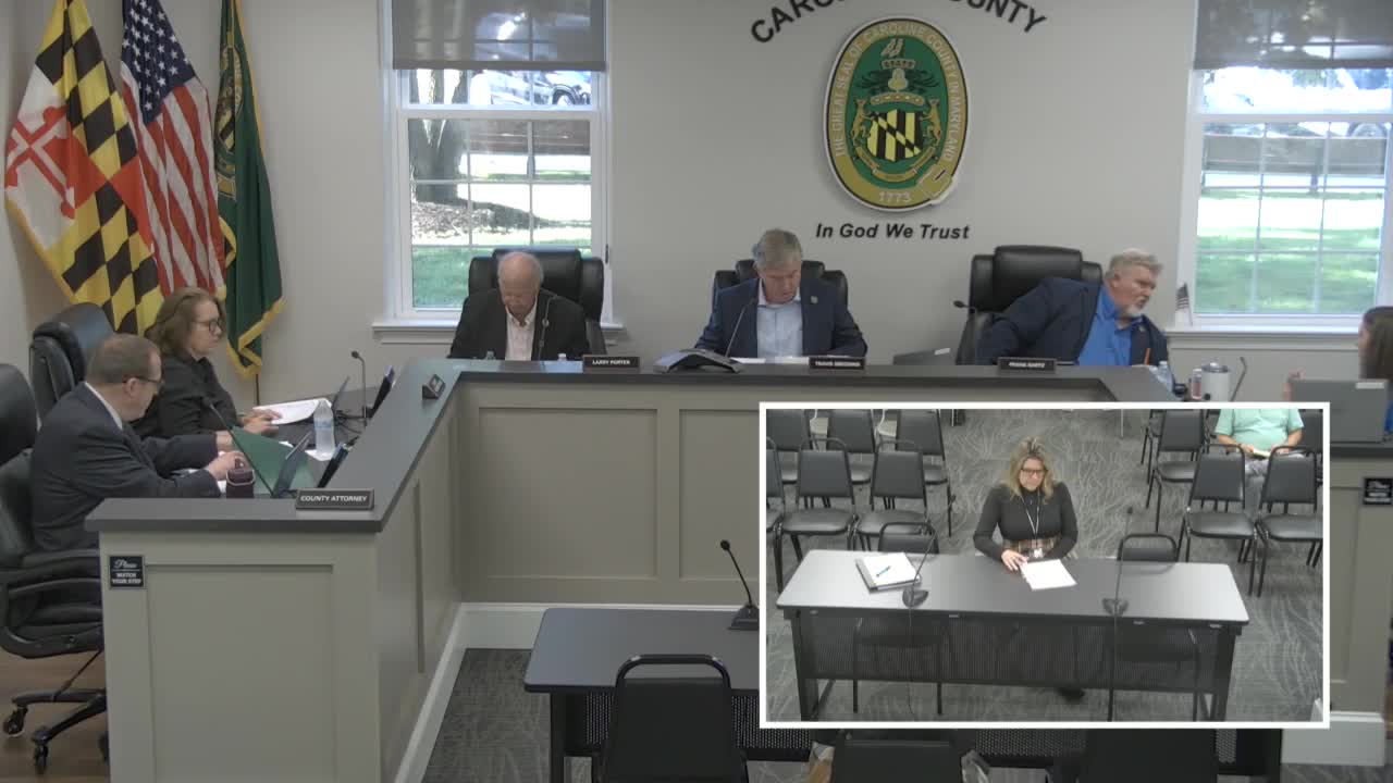 Caroline County commissioners approve MOA to use Office of Administrative Hearings judges for police trial boards