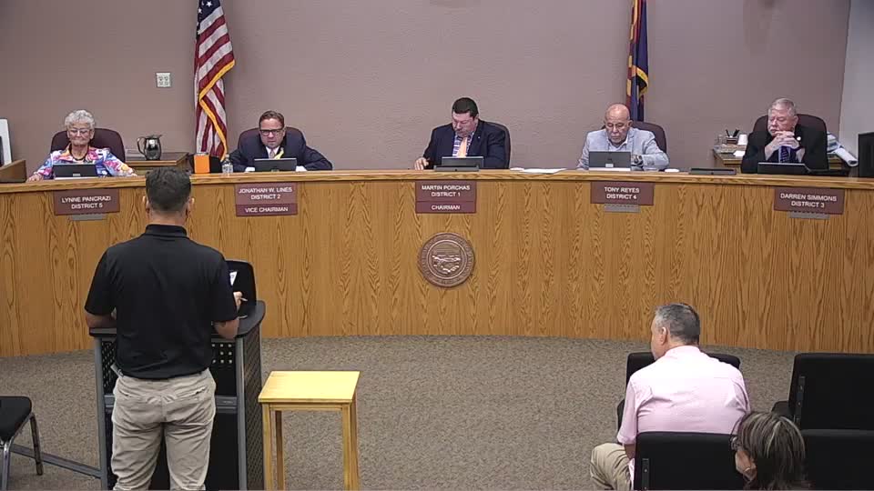 Board trims Yuma Mesa Storage valuation after contentious equalization hearing