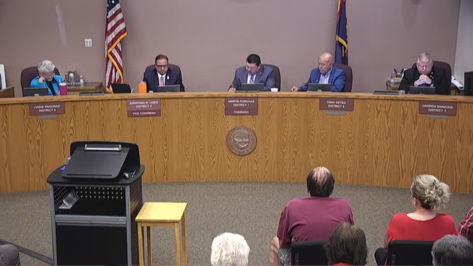 Yuma supervisors approve Fat Daddy's outdoor food‑court special‑use permit with noise, wall and time conditions