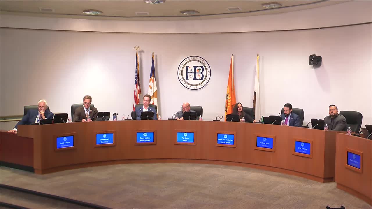 Huntington Beach leaders denounce extremist disruption of vigils, respond to online claims against councilman