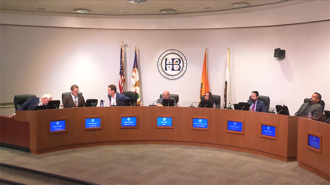 Council backs plan to pursue funding for Huntington Beach DNA and computer‑forensics lab expansion