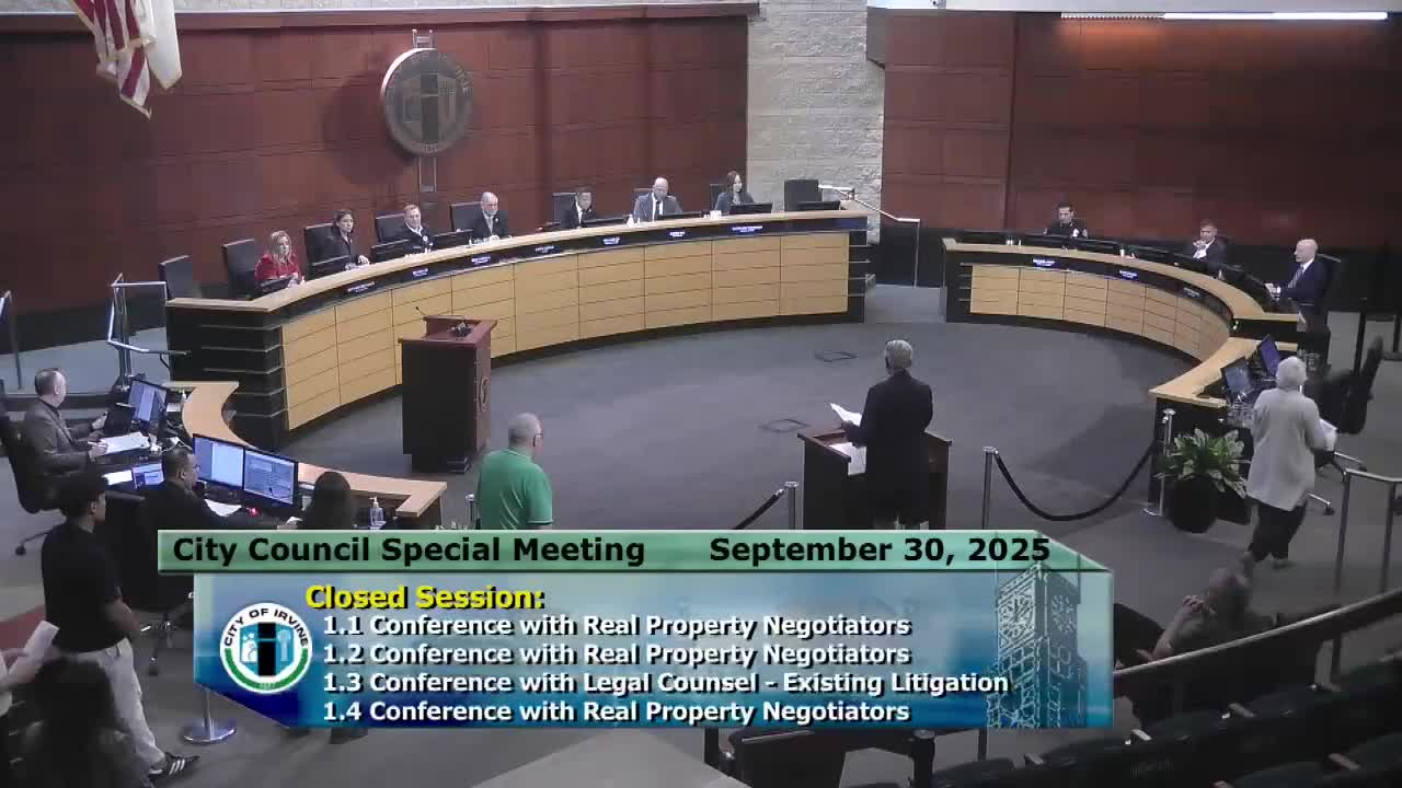 Irvine speakers urge end to litigation blocking Orange County Metrolink maintenance facility