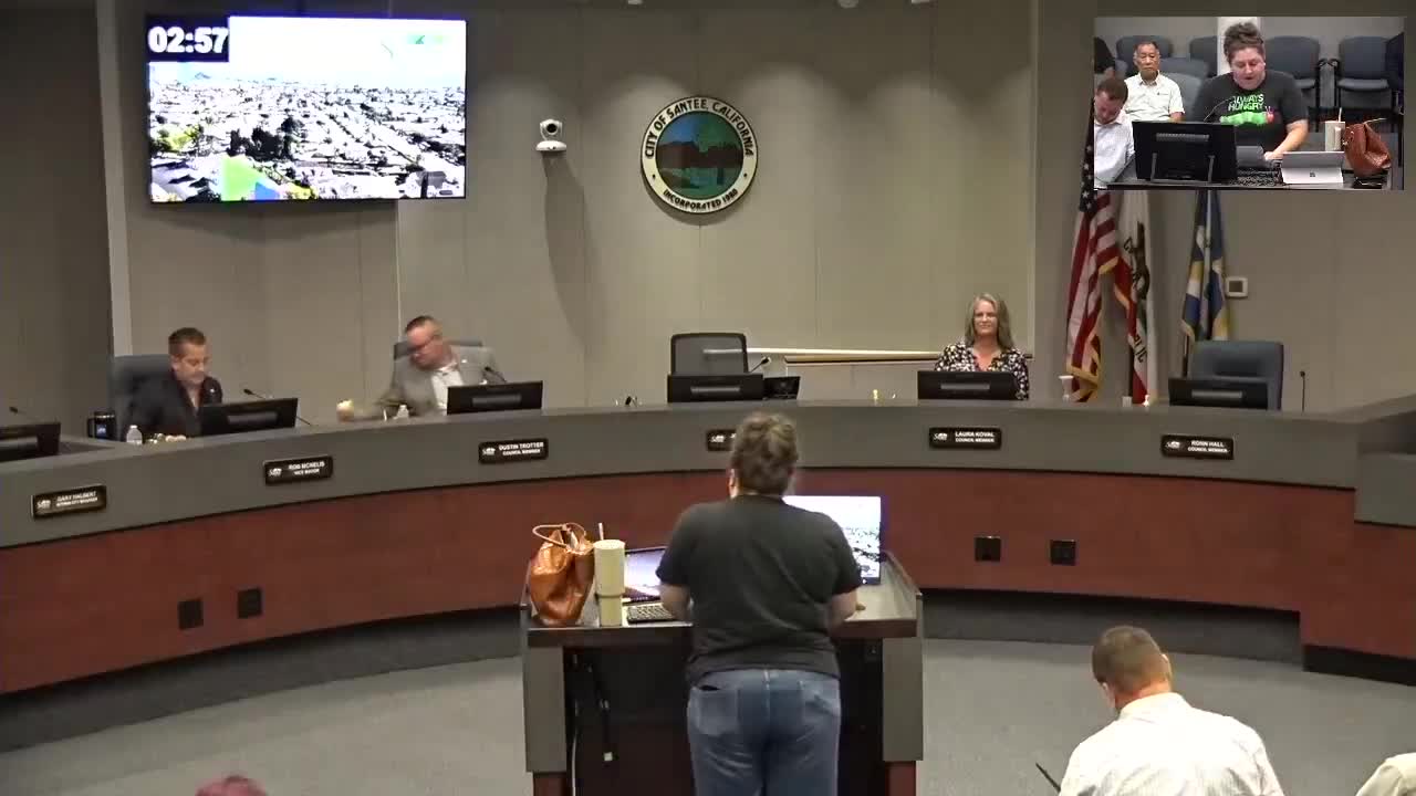 Teacher urges three‑way stop and adult crossing guard at busy Carlton Oaks intersection