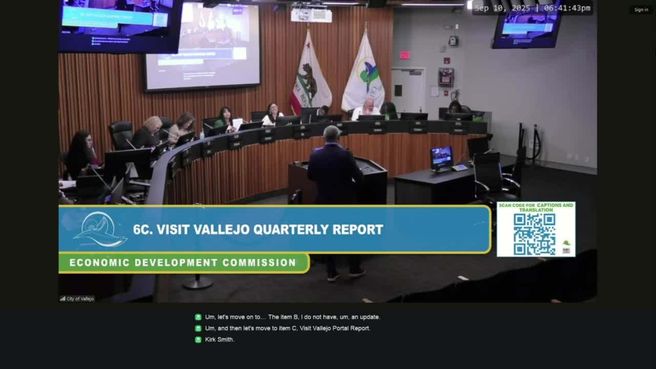 Visit Vallejo reports modest lodging gains and seeks gradual increase to BID assessment