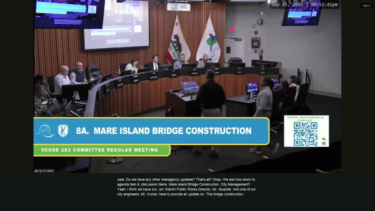 Mare Island bridge to become permanent one-way westbound starting Oct. 7; full closures planned Oct. 22-23