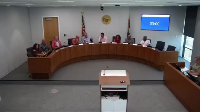 Resident supports impact fees and zero-based budgeting to protect current taxpayers, urges earlier budget review