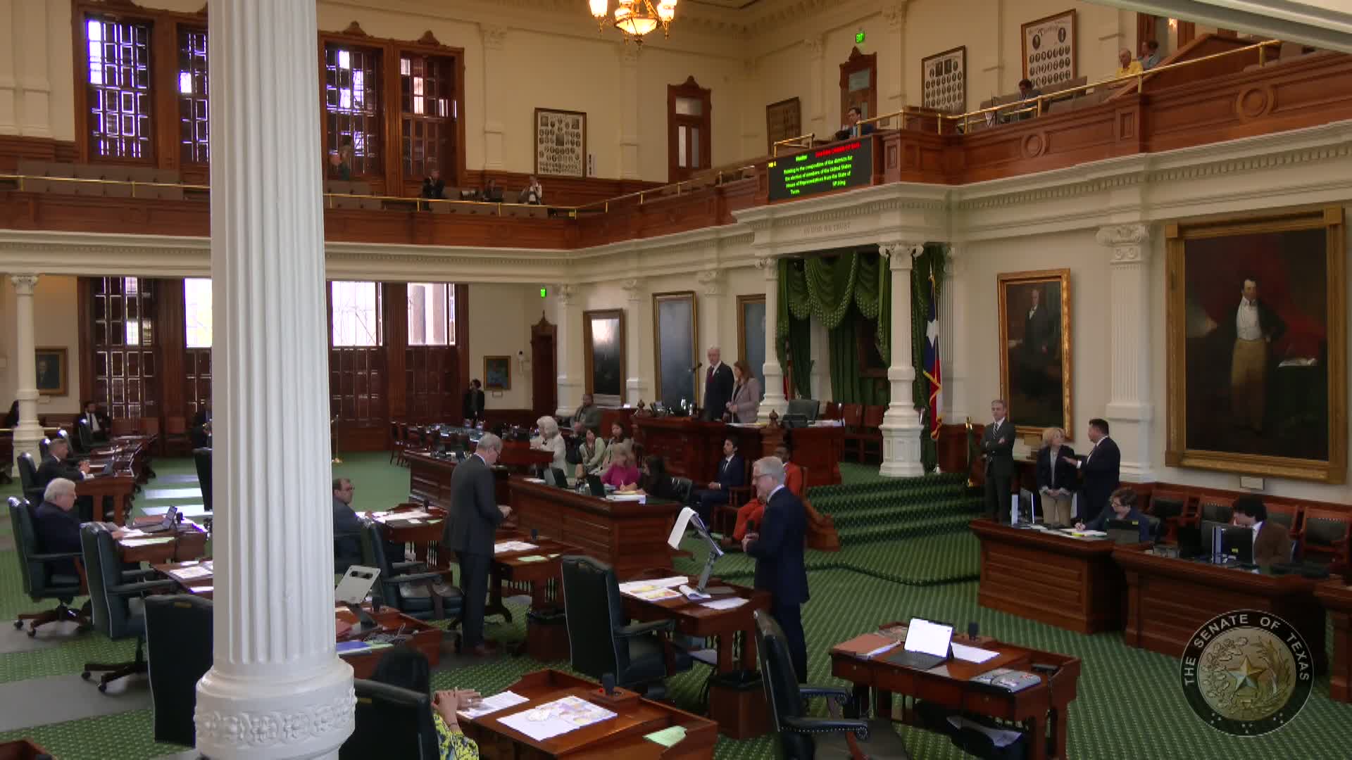 Senate questions HB4 map as author says counsel found it legal; motion to withhold printing passes