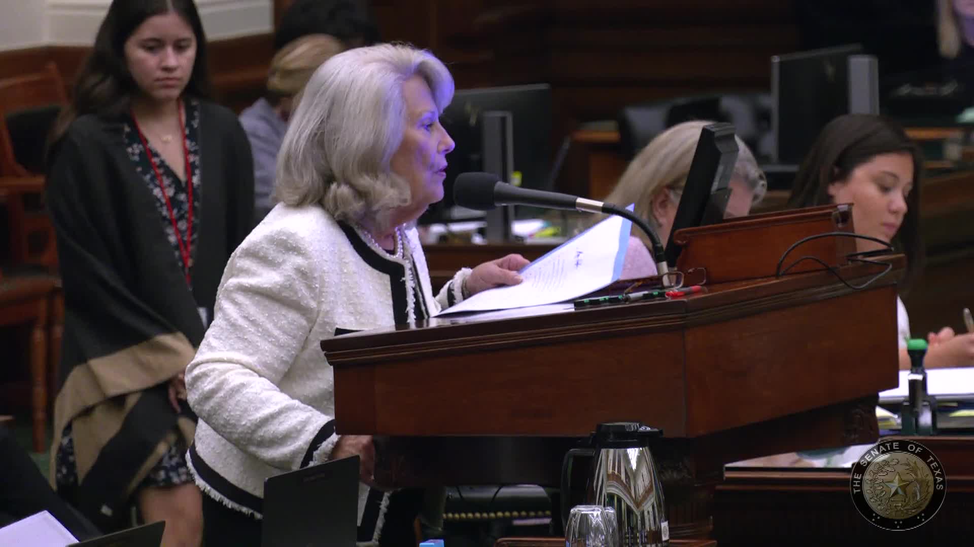 Senate adopts interim rules changes, combining border and veterans panels and splitting education committees