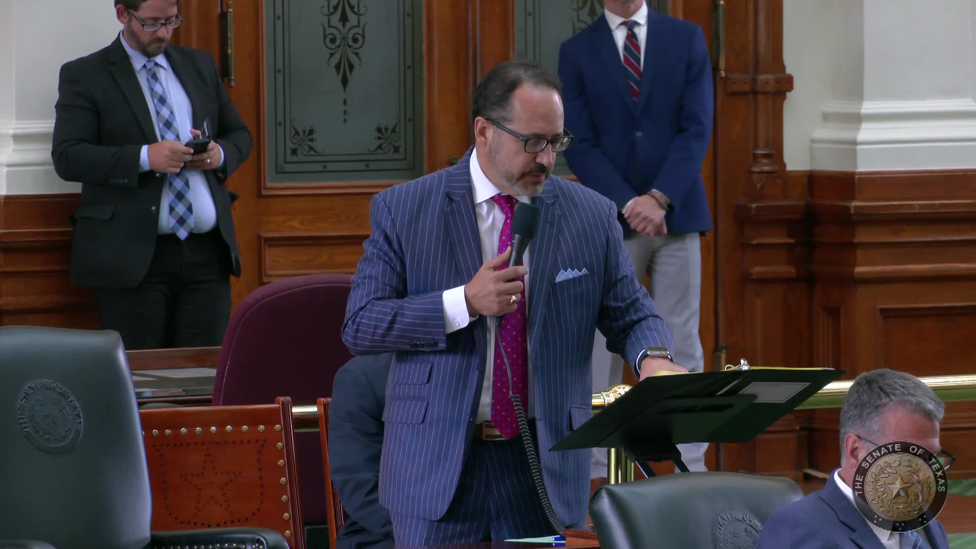 Texas Senate adopts SR 5 to create congressional redistricting committee amid protests over mid‑decade plan