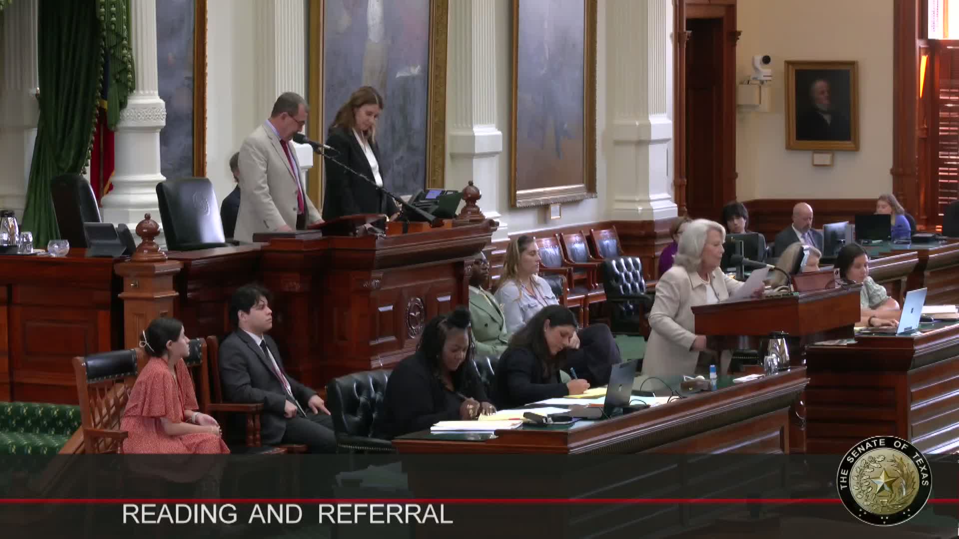 Senator Zaffirini moves Senate into recess until Thursday, Aug. 7 at 4 p.m.; chair notes no objection