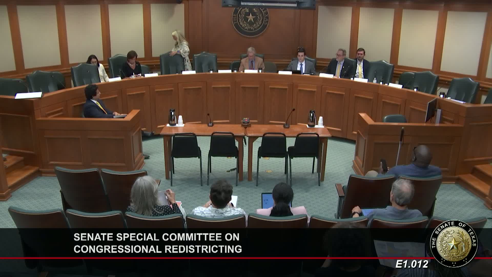 Senate committee advances SB4 redistricting plan after hours of public testimony; vote 6-3