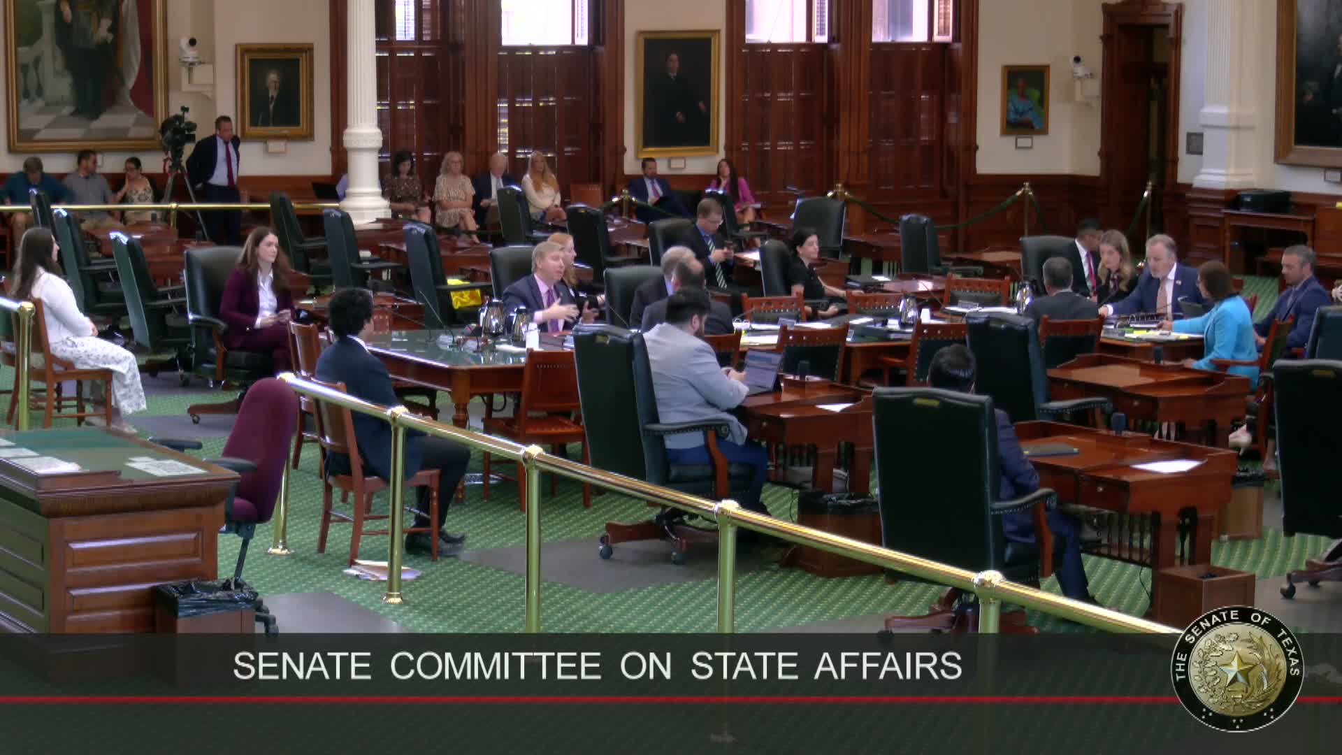 Senate committee reports omnibus courts bill with judicial administrative changes, judge privacy protections