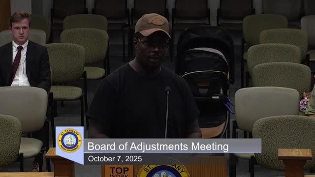 Board Approves Variance for Residential Accessory Building in Slidell, Louisiana