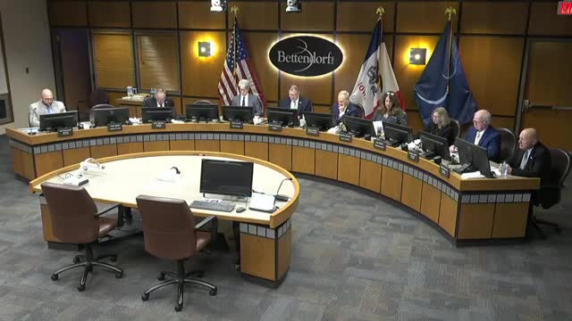 Bettendorf City Council Approves 2025 Intake Repair Program and Speed Limit Changes