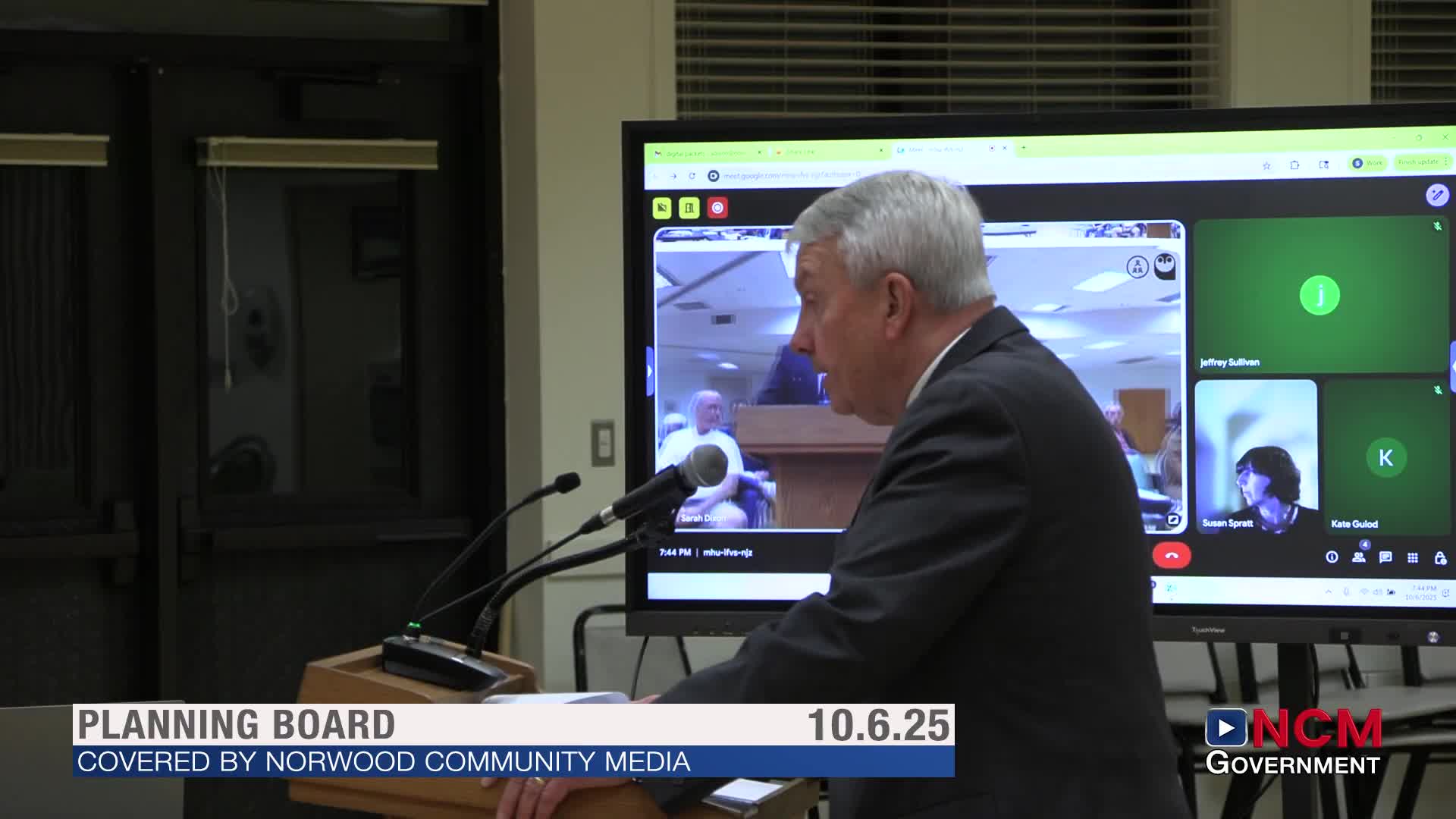Planning Board Discusses Square Footage and Existing Uses for Industrial Site