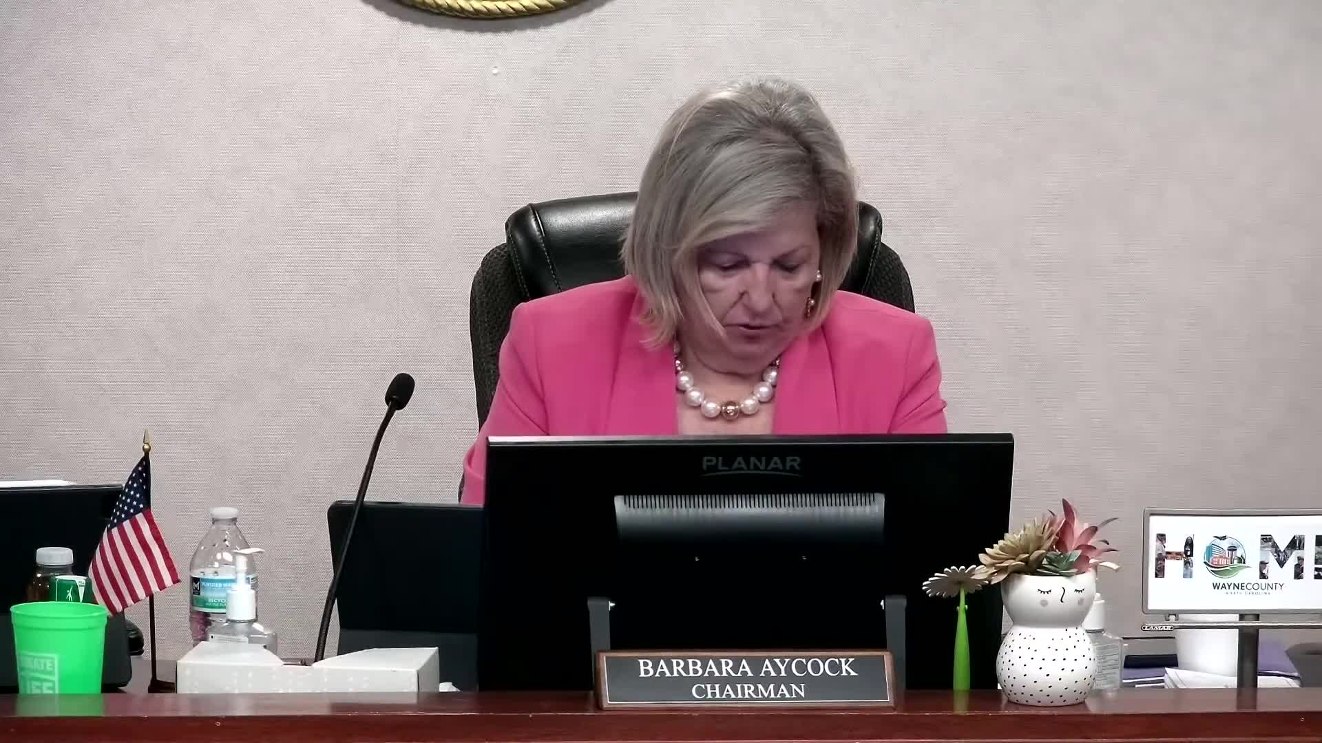 Wayne County Commissioners Discuss Opioid Settlement Fund Expenditures and Rezoning Requests