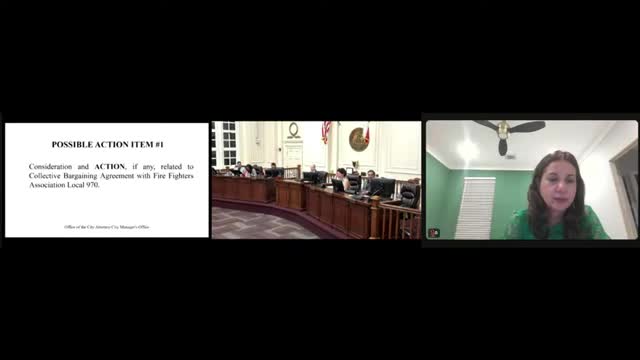 City Council Approves Collective Bargaining Agreement With Firefighters Association Local 970