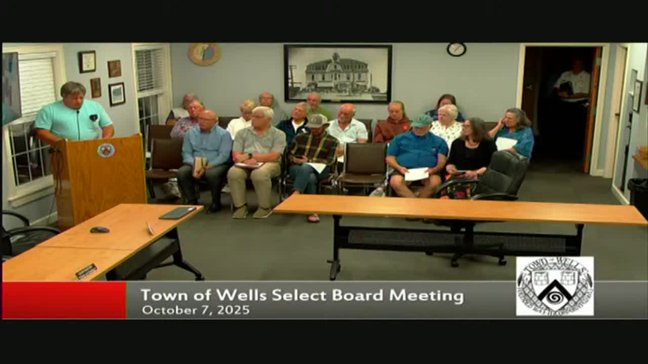 Coastal property owners and Save Our Shores urge planning-board review of Wells' lifetime 50% flood‑rebuilding cap