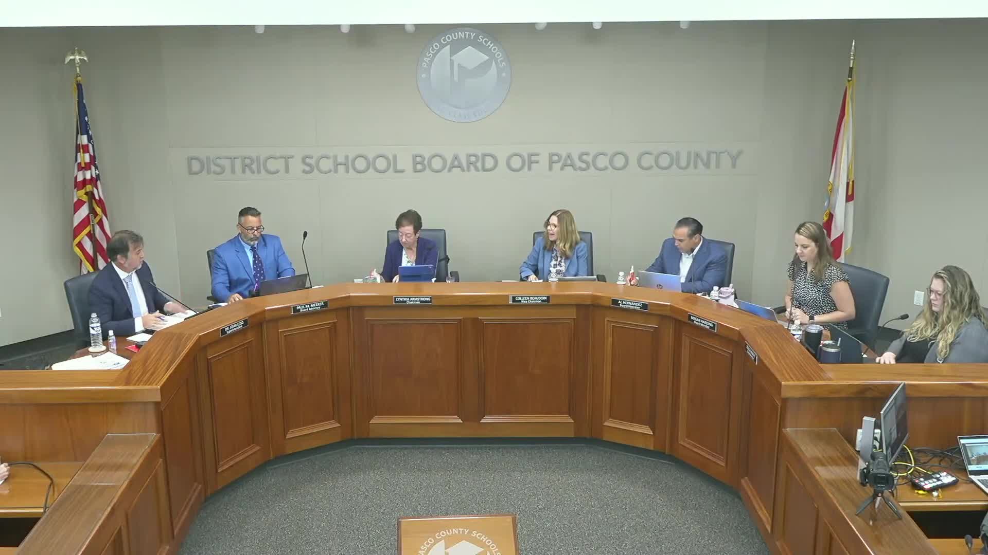 Pasco Schools Review Early Academic Data and Safety Measures Amid Challenges