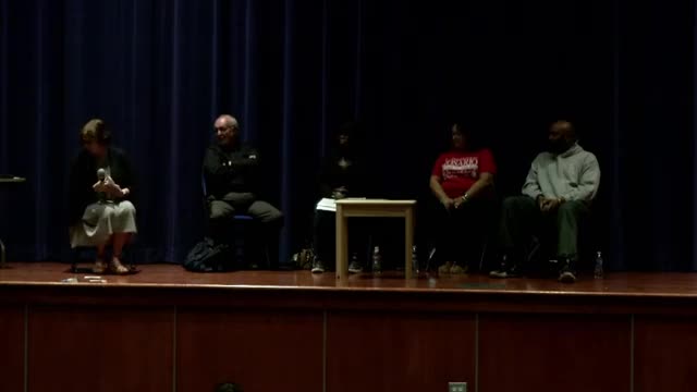 Candidates promise outreach and tougher oversight after audience questions about board deference to administration