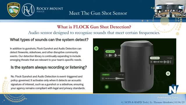 Rocky Mount High to Install Crime Detection Technology in Partnership with Local Law Enforcement