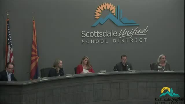 Scottsdale Unified School District Governing Board Approves Annual Finance Report and Policy Changes