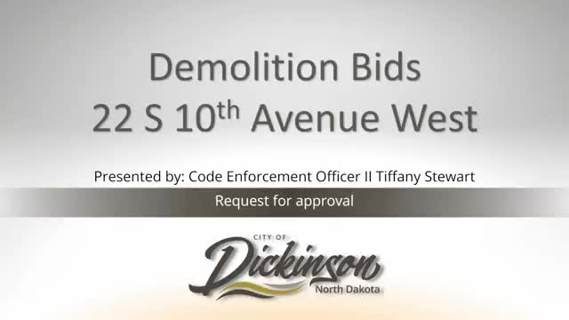 Commission awards two demolition contracts; costs to be assessed to properties