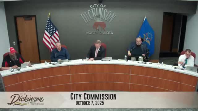 Dickinson commission adopts 2026 budget, fee changes and airport budget