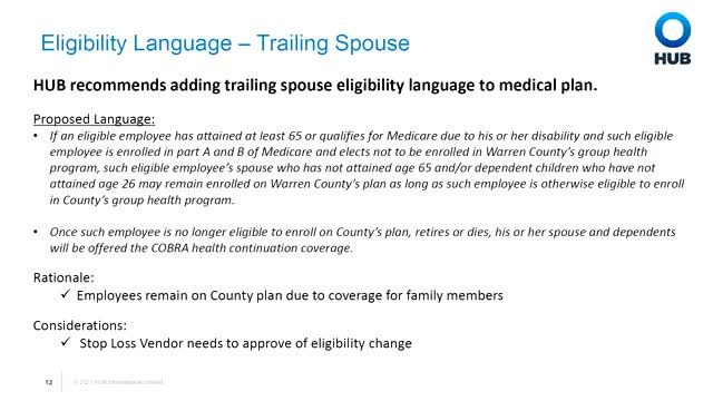 Warren County reviews 2026 benefits proposals: pharmacy strategy, GLP-1 coverage debate, Samaritan Fund, eligibility and contribution changes