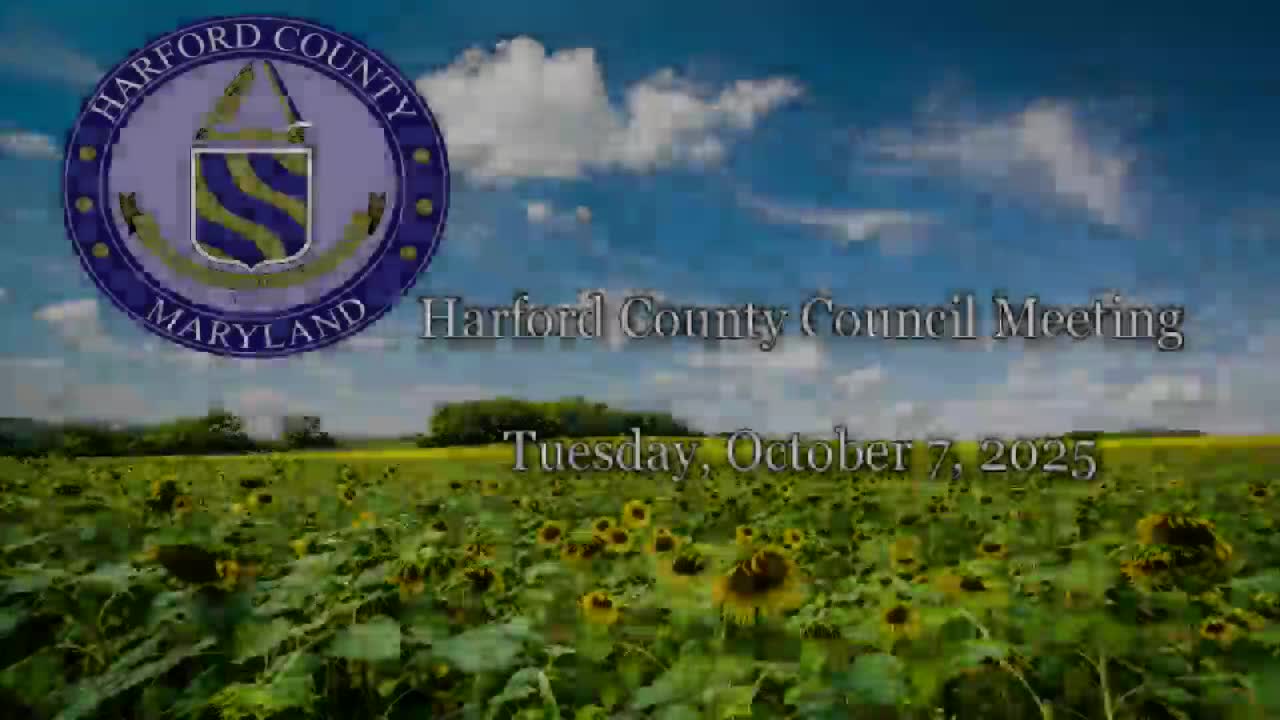 Harford County holds public hearing on water and sewer master plan updates; no public speakers