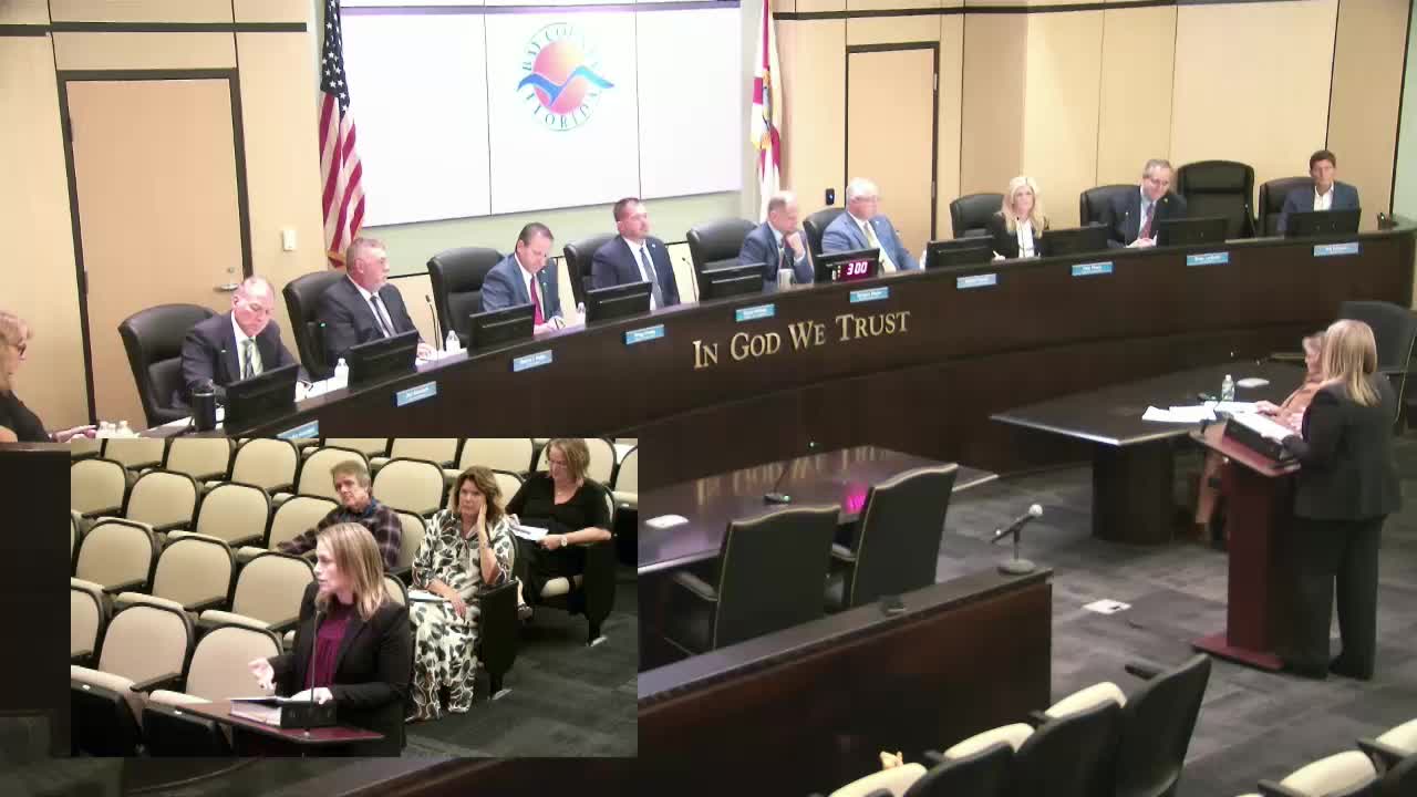 Bay County Resident Urges Commission to Restore Accountability in Emergency Services