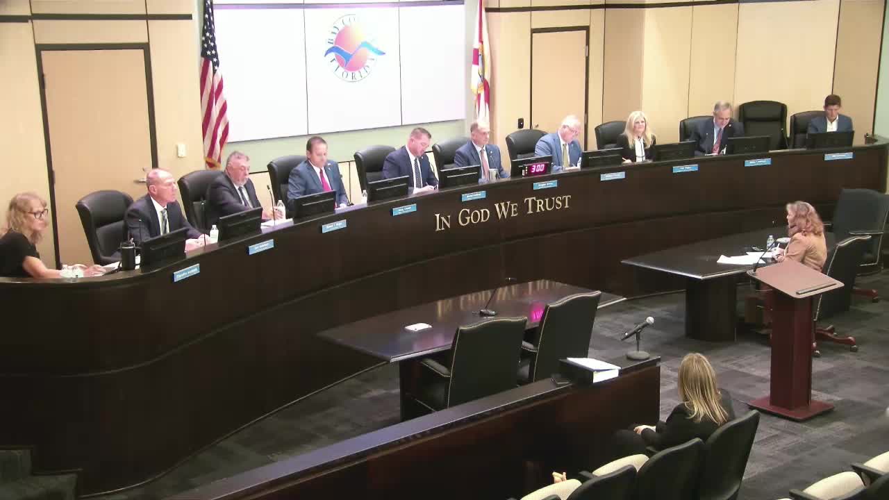 Resident urges Bay County to address emergency services closures and leadership after station shut‑downs cited