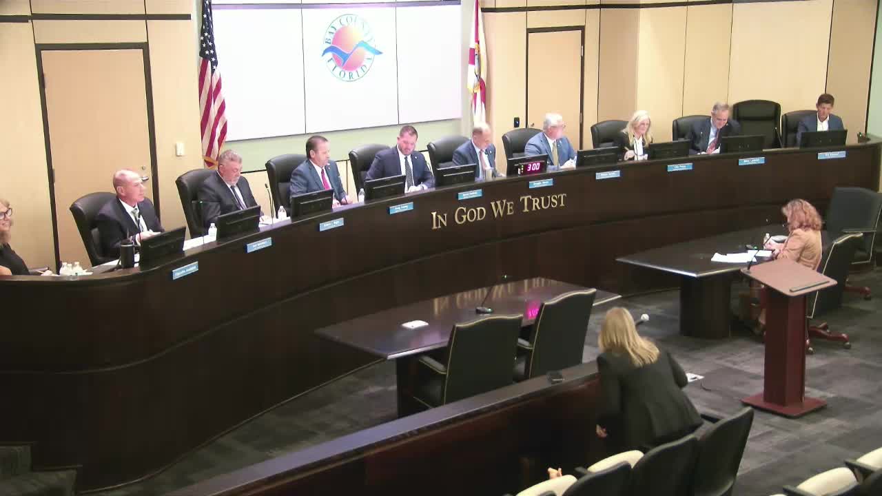 Bay County updates Chapter 21 code language on excavation, right‑of‑way permits and removes duplicative paving program language